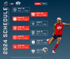 Rise FC's season schedule, detailing match dates, opponents, and venues for the upcoming women's semi-professional soccer season.